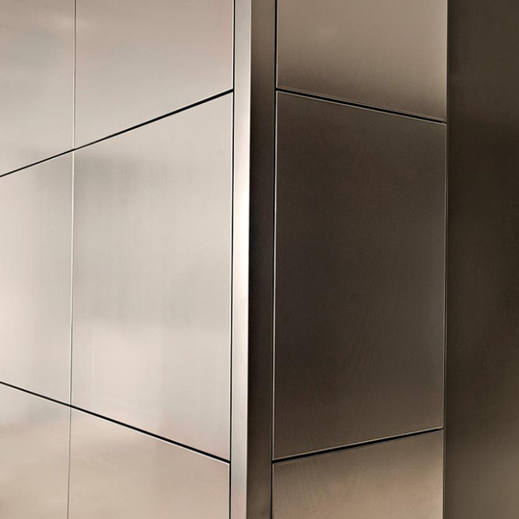 স্টেইনলেস স্টীল লেসার কাটন প্যানেল